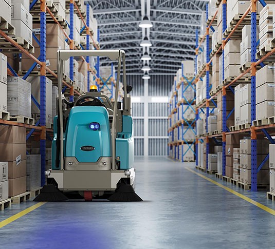 S16 Barredora compacta a batería de conductor sentado alt 10